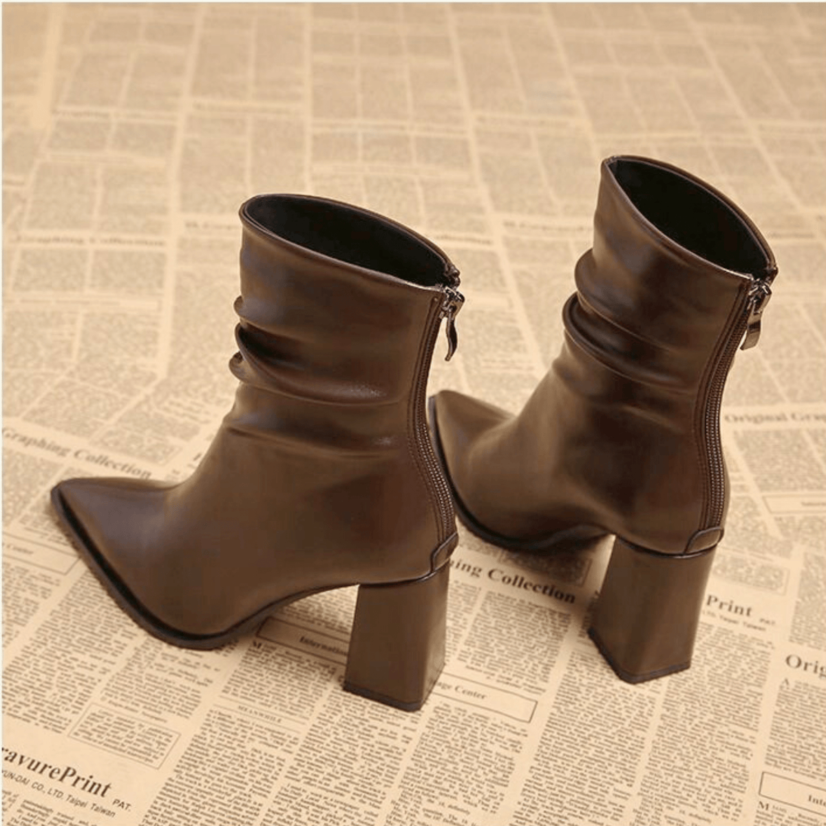 Aveline | Botines de piel elegantes