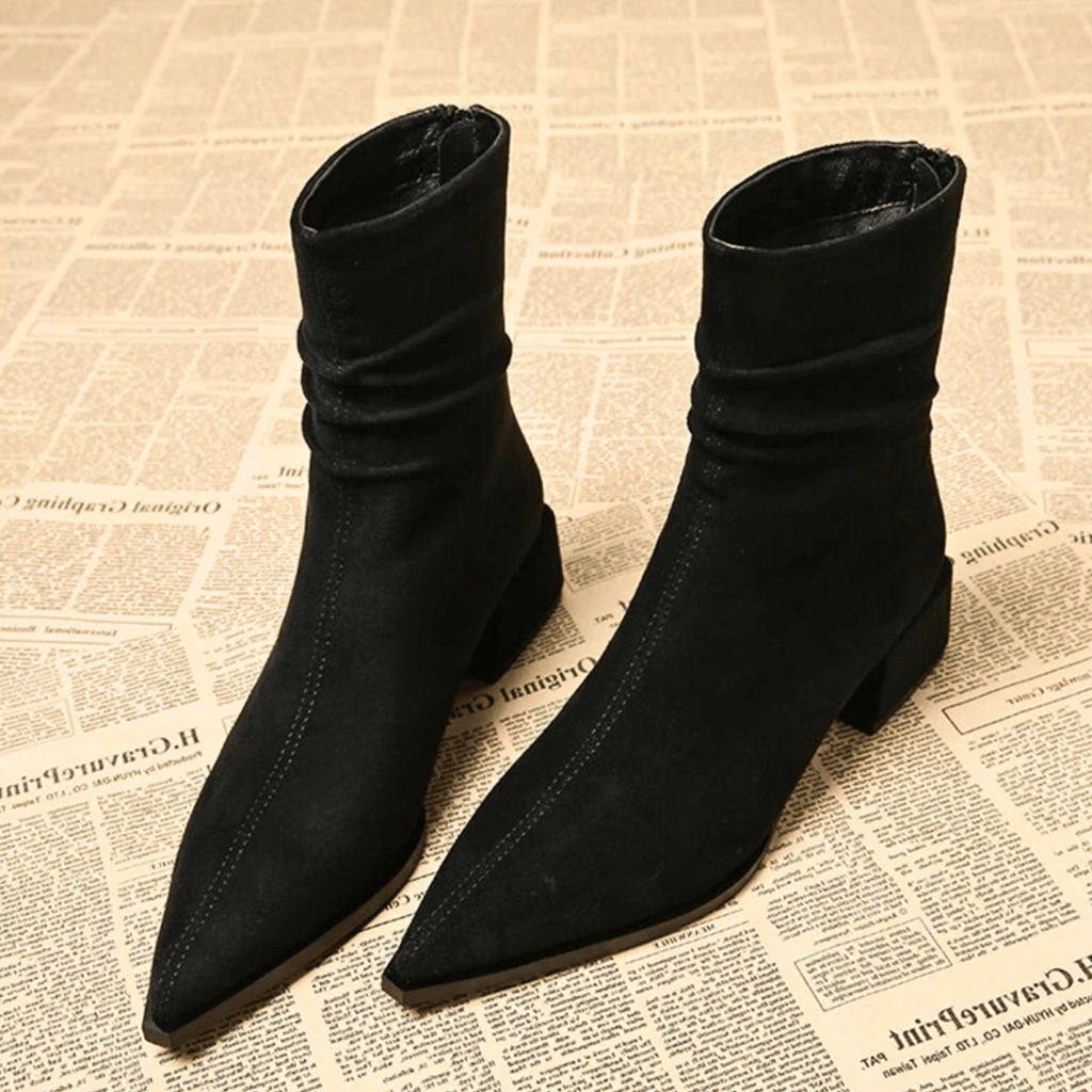 Adriana | Botas de ante elegantes