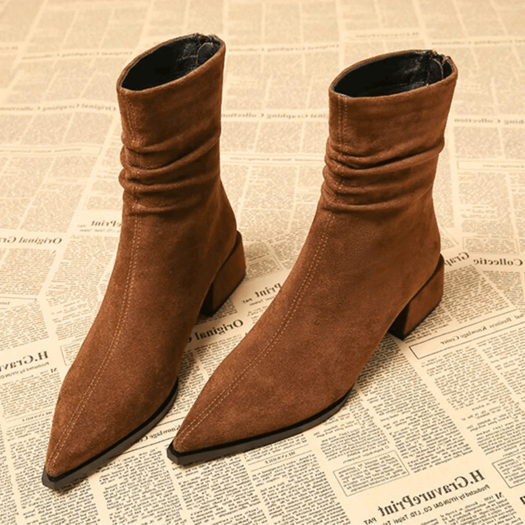 Adriana | Botas de ante elegantes