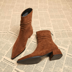 Adriana | Botas de ante elegantes