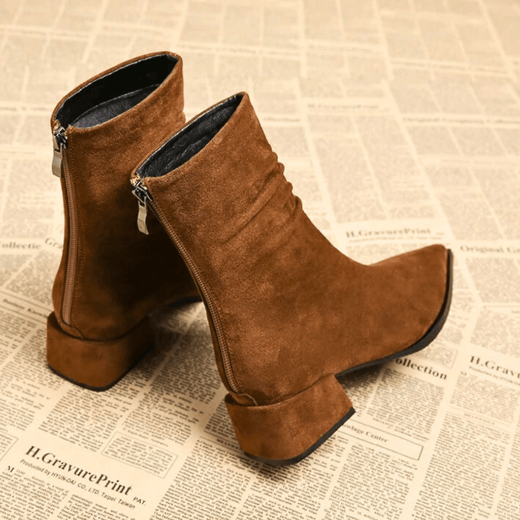 Adriana | Botas de ante elegantes