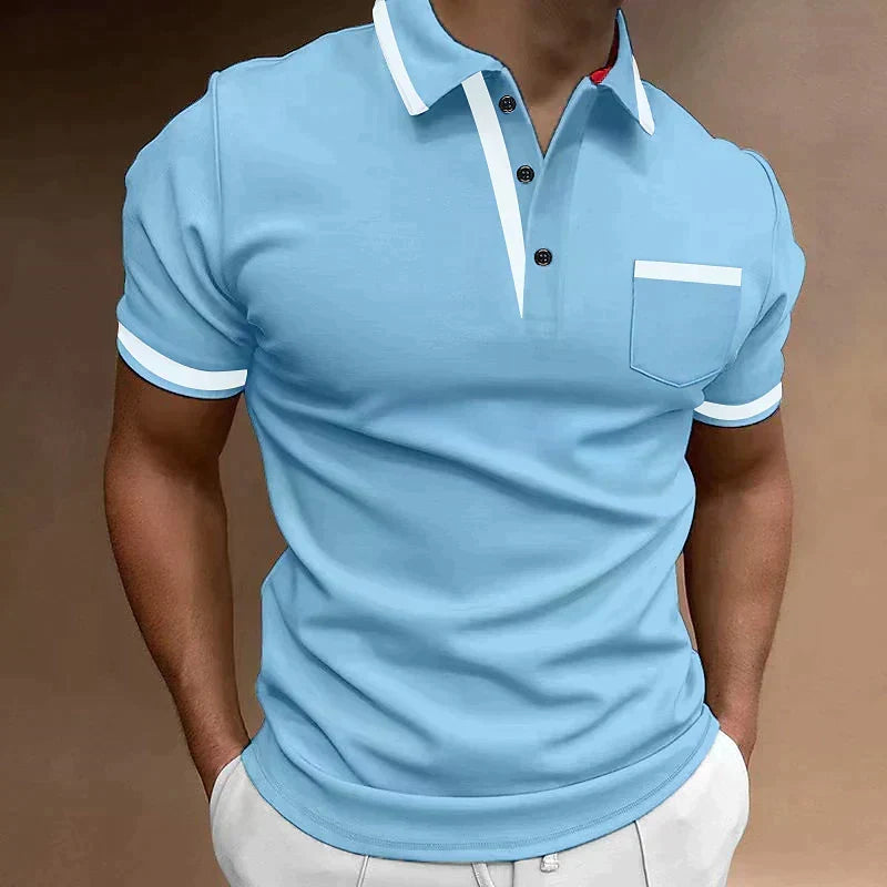 Tiziano | Polo elegante con bolsillo